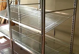 Cold Room Shelving System for Display & Storage
