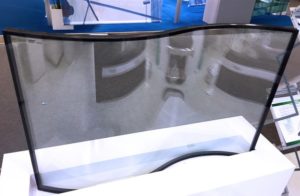 bent glass, curved insulating glass