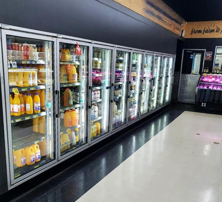 walk in cooler for convenience store
