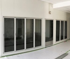 glass door for hotel cold room