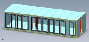 display walk in cooler display walk in freezer combination